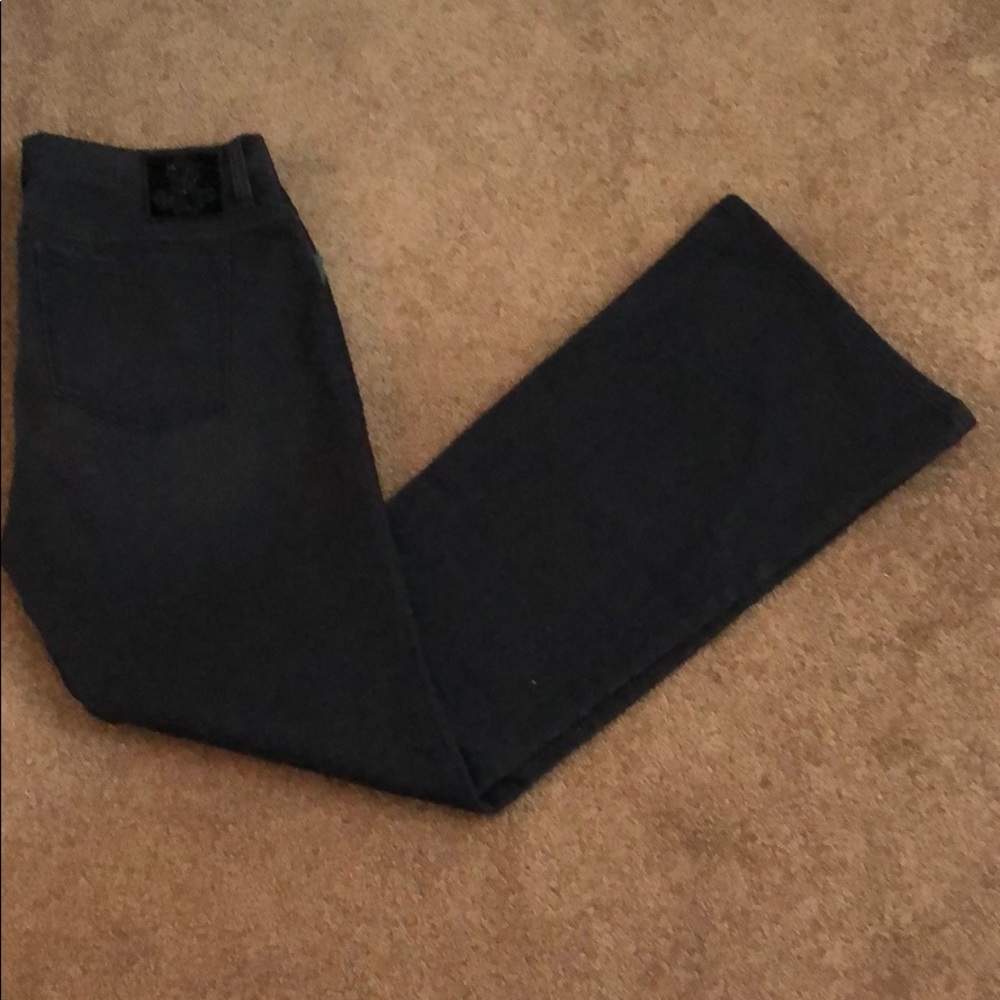 Lauren Modern Flare Black Jeans - Picture 3 of 3
